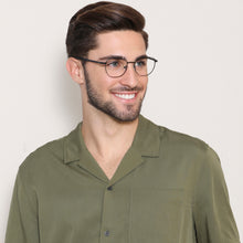 Load image into Gallery viewer, Black Square Full Rim Unisex Eyeglasses by New Balance-145895