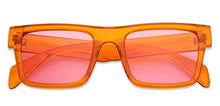 Load image into Gallery viewer, Orange Wayfarer Full Rim Unisex Sunglasses by Vincent Chase Polarized-151546