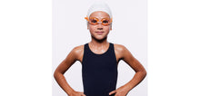 Load image into Gallery viewer, Orange Transparent Round Full Rim Kids Sunglasses by Lenskart Boost-207983