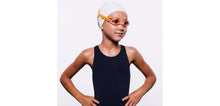 Load image into Gallery viewer, Orange Transparent Round Full Rim Kids Sunglasses by Lenskart Boost-207983