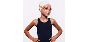 Orange Transparent Round Full Rim Kids Sunglasses by Lenskart Boost-207983