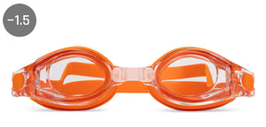 Orange Transparent Round Full Rim Kids Sunglasses by Lenskart Boost-207984