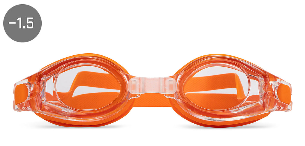 Orange Transparent Round Full Rim Kids Sunglasses by Lenskart Boost-207984