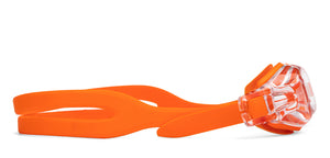 Orange Transparent Round Full Rim Kids Sunglasses by Lenskart Boost-207984
