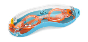 Orange Transparent Round Full Rim Kids Sunglasses by Lenskart Boost-207984