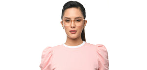 Brown Rectangle Full Rim Unisex Eyeglasses by Vincent Chase-215399