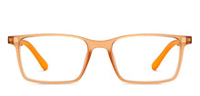 Load image into Gallery viewer, Transparent Rectangle Full Rim Kids Eyeglasses by Hooper-200344