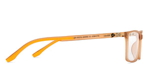 Transparent Rectangle Full Rim Kids Eyeglasses by Hooper-200344