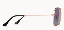 Load image into Gallery viewer, Gold Aviator Full Rim Unisex Sunglasses by Vincent Chase Polarized-200372