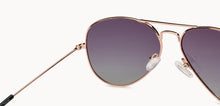 Load image into Gallery viewer, Gold Aviator Full Rim Unisex Sunglasses by Vincent Chase Polarized-200372