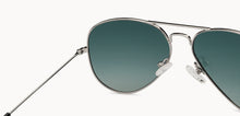 Load image into Gallery viewer, Silver Aviator Full Rim Unisex Sunglasses by Vincent Chase Polarized-200373