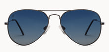Load image into Gallery viewer, Gunmetal Aviator Full Rim Unisex Sunglasses by Vincent Chase Polarized-204532