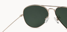 Load image into Gallery viewer, Gold Aviator Full Rim Unisex Sunglasses by Vincent Chase Polarized-204822