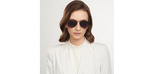 Black Aviator Full Rim Unisex Sunglasses by Vincent Chase Polarized-204823