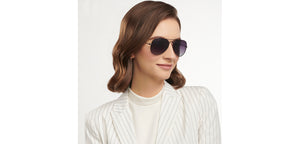 Black Aviator Full Rim Unisex Sunglasses by Vincent Chase Polarized-204823