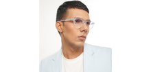Load image into Gallery viewer, Blue Square Full Rim Unisex Eyeglasses by Lenskart Air-207481
