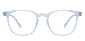 Blue Wayfarer Full Rim Unisex Eyeglasses by Lenskart Hustlr-216321
