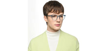 Load image into Gallery viewer, Blue Wayfarer Full Rim Unisex Eyeglasses by Lenskart Hustlr-217206