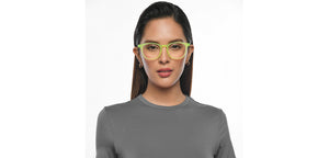 Electric Green Wayfarer Full Rim Unisex Eyeglasses by Lenskart Hustlr-217433