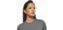 Load image into Gallery viewer, Electric Green Wayfarer Full Rim Unisex Eyeglasses by Lenskart Hustlr-217433