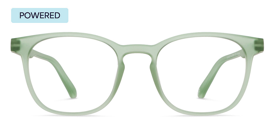 Jade Green Hustlr Full Rim Unisex Eyeglasses by Lenskart Air-208952