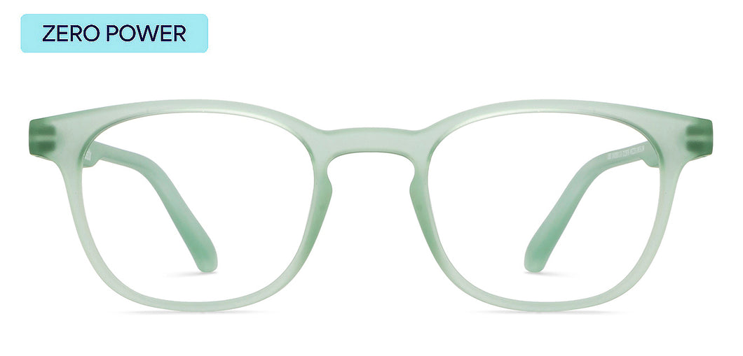 Jade Green Wayfarer Full Rim Unisex Eyeglasses by Lenskart Hustlr-212976