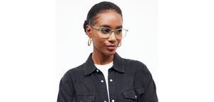 Green Wayfarer Full Rim Unisex Eyeglasses by LENSKART HUSTLR-208962