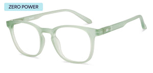 Green Wayfarer Full Rim Unisex Eyeglasses by LENSKART HUSTLR-208962