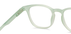 Green Wayfarer Full Rim Unisex Eyeglasses by LENSKART HUSTLR-208962
