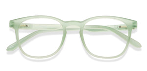 Green Wayfarer Full Rim Unisex Eyeglasses by LENSKART HUSTLR-208962