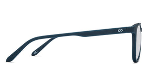 Blue Wayfarer Full Rim Unisex Eyeglasses by Lenskart Hustlr-215926
