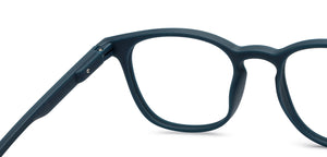 Blue Wayfarer Full Rim Unisex Eyeglasses by Lenskart Hustlr-215926