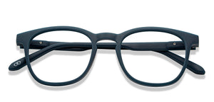 Blue Wayfarer Full Rim Unisex Eyeglasses by Lenskart Hustlr-215926