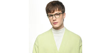 Load image into Gallery viewer, Green Wayfarer Full Rim Unisex Eyeglasses by Lenskart Hustlr-217207