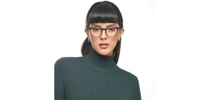 Blue Wayfarer Full Rim Unisex Eyeglasses by Lenskart Hustlr-217208