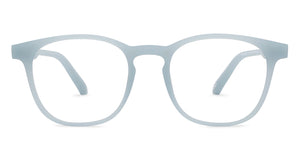 Blue Wayfarer Full Rim Unisex Eyeglasses by Lenskart Blu-207771