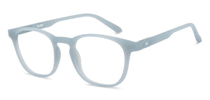 Blue Wayfarer Full Rim Unisex Eyeglasses by Lenskart Blu-207771