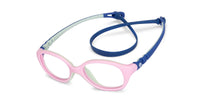 Load image into Gallery viewer, Pink Oval Full Rim Kids Eyeglasses by Hooper-204354