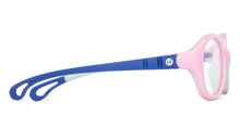 Load image into Gallery viewer, Pink Oval Full Rim Kids Eyeglasses by Hooper-204354