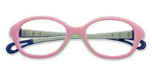 Load image into Gallery viewer, Pink Oval Full Rim Kids Eyeglasses by Hooper-204354