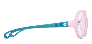 Pink Oval Full Rim Kids Eyeglasses by Hooper-204357