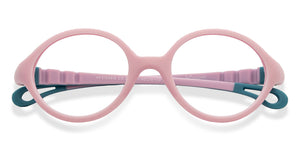 Pink Oval Full Rim Kids Eyeglasses by Hooper-204357
