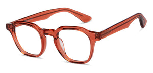 Red Square Full Rim Unisex Eyeglasses by John Jacobs-153086