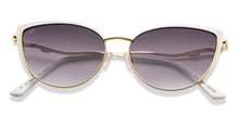 Load image into Gallery viewer, Gold Cat Eye Full Rim Women Sunglasses by Vincent Chase-209538