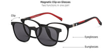 Load image into Gallery viewer, Black Square Full Rim Kids Eyeglasses by Hooper Switch-200355
