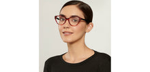 Load image into Gallery viewer, Pink Cat Eye Full Rim Women Eyeglasses by Vincent Chase-152903