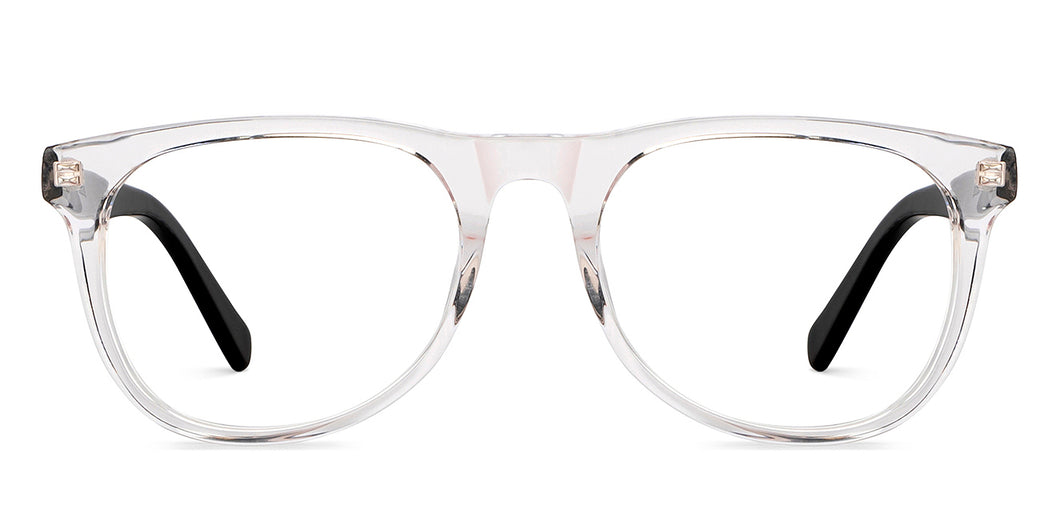Transparent Square Full Rim Unisex Eyeglasses by Vincent Chase-152909