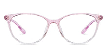 Load image into Gallery viewer, Pink Transparent Cat Eye Full Rim Women Eyeglasses by Vincent Chase-205509