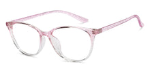 Load image into Gallery viewer, Pink Transparent Cat Eye Full Rim Women Eyeglasses by Vincent Chase-205509