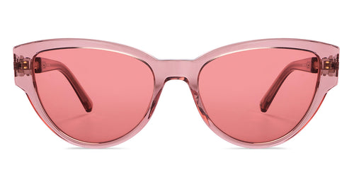 Pink Cat Eye Full Rim Unisex Sunglasses by John Jacobs-152733